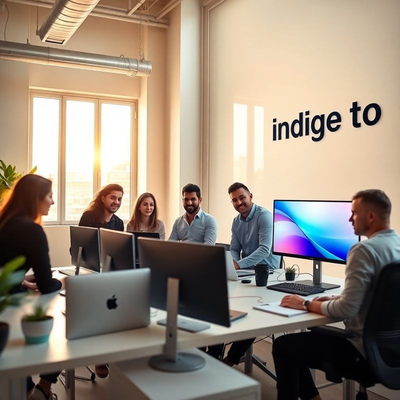 Il team di Studio Romano al lavoro nell'ufficio di Bari